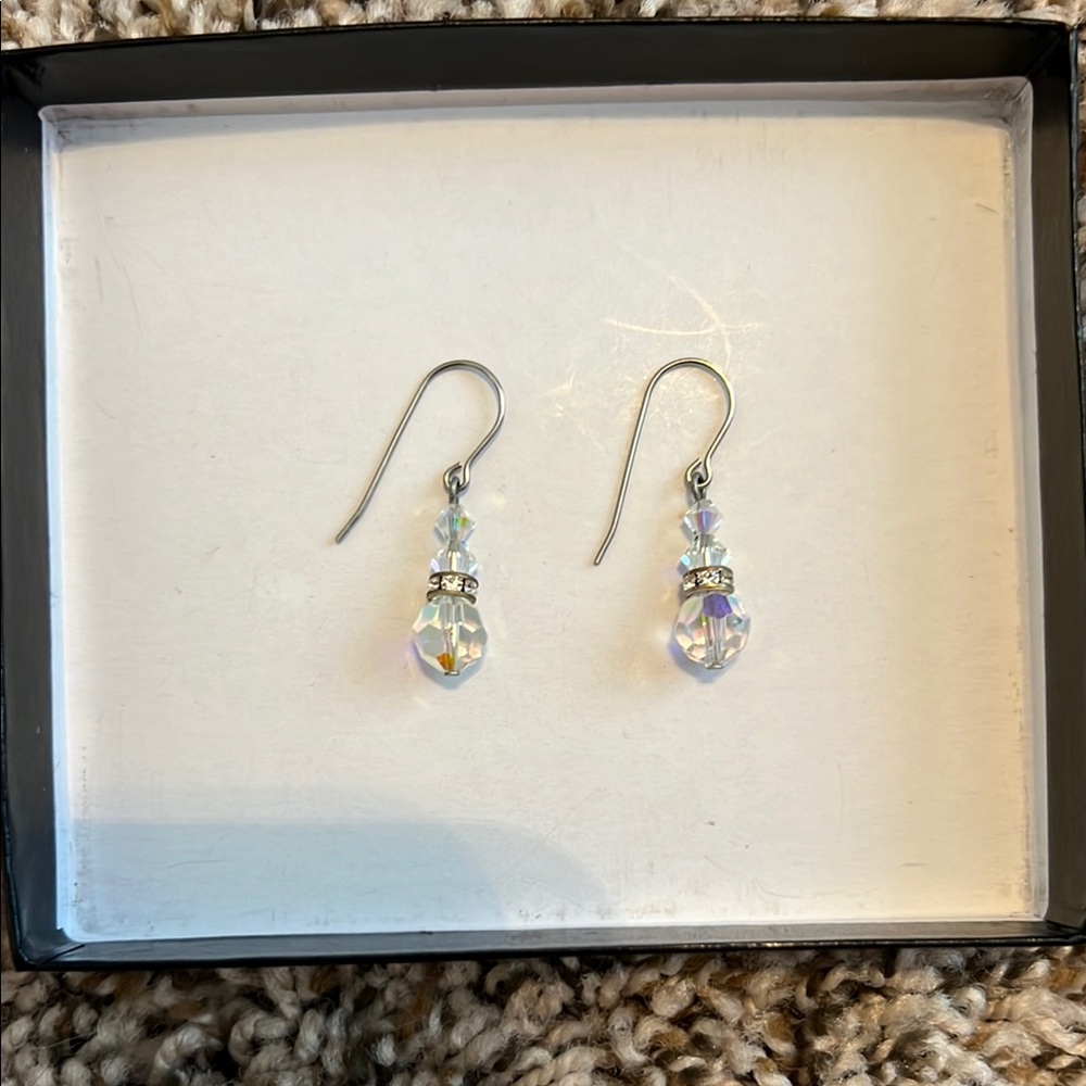 Crystal Drop Earrings